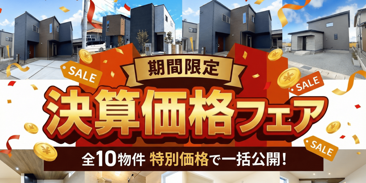 【期間限定】決算価格フェア！